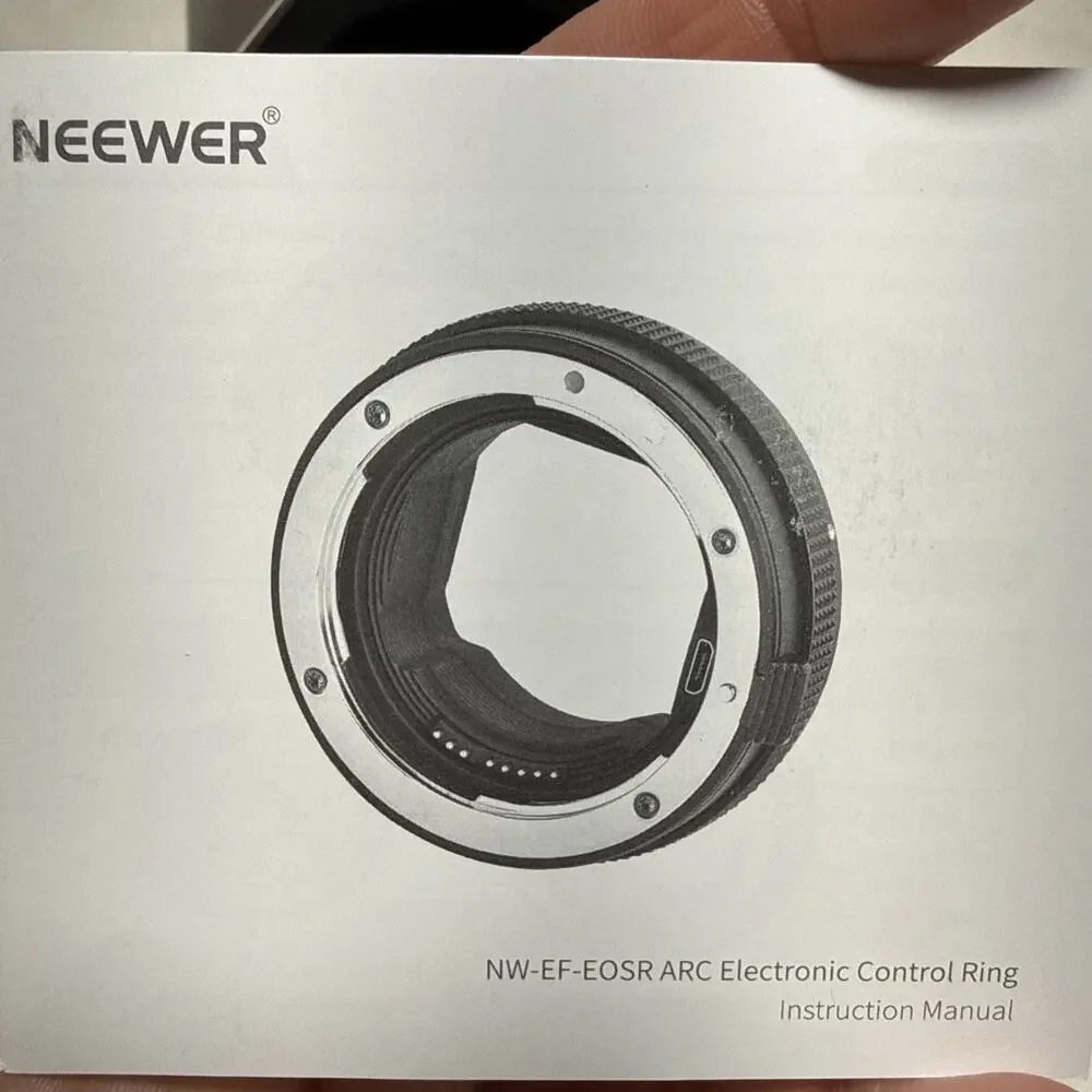 NEEWER Control Ring Mount Adapter Canon EOS RF to EF